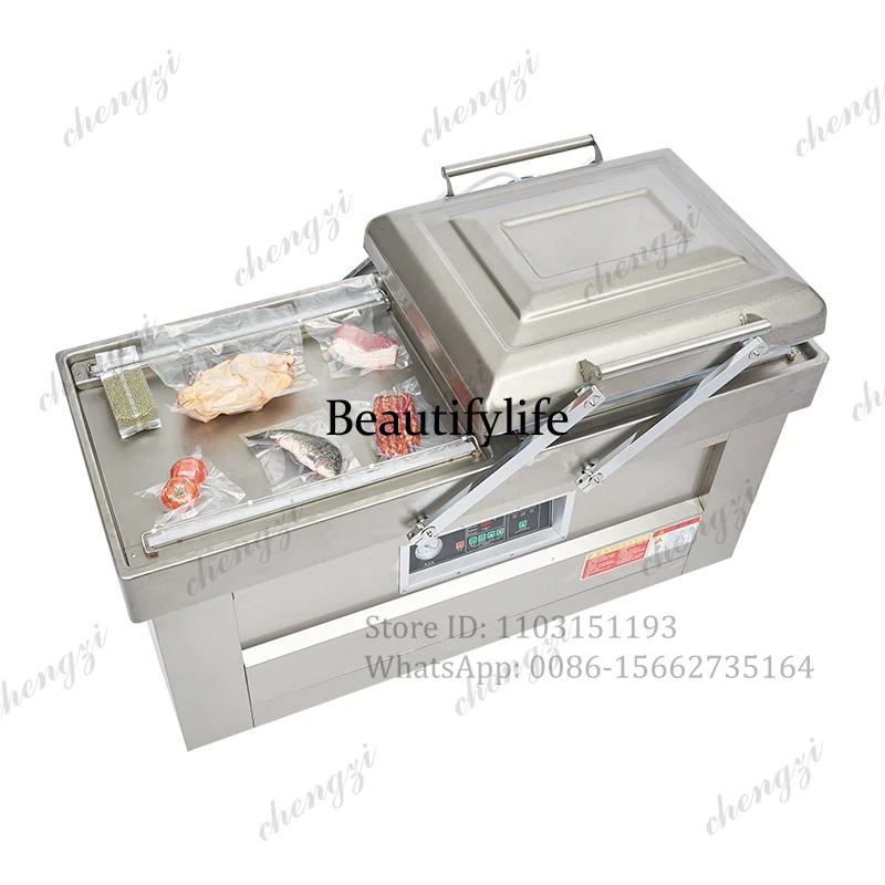 Packaging - Yarı Otomatik Çift Hazneli Vakumlu Paketleme