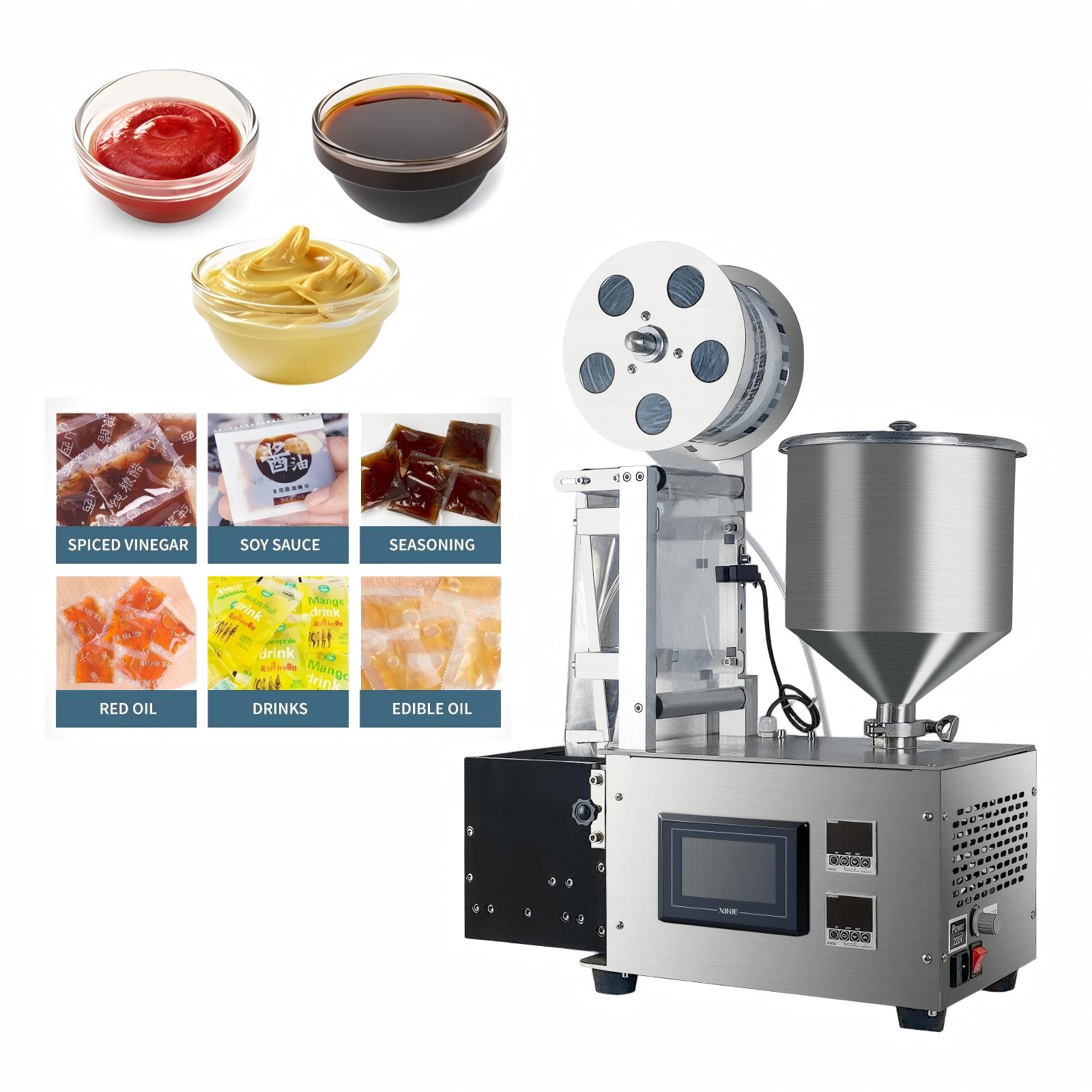 Packaging - Otomatik Hızlı Paketleme Sürekli Sıvı Sos