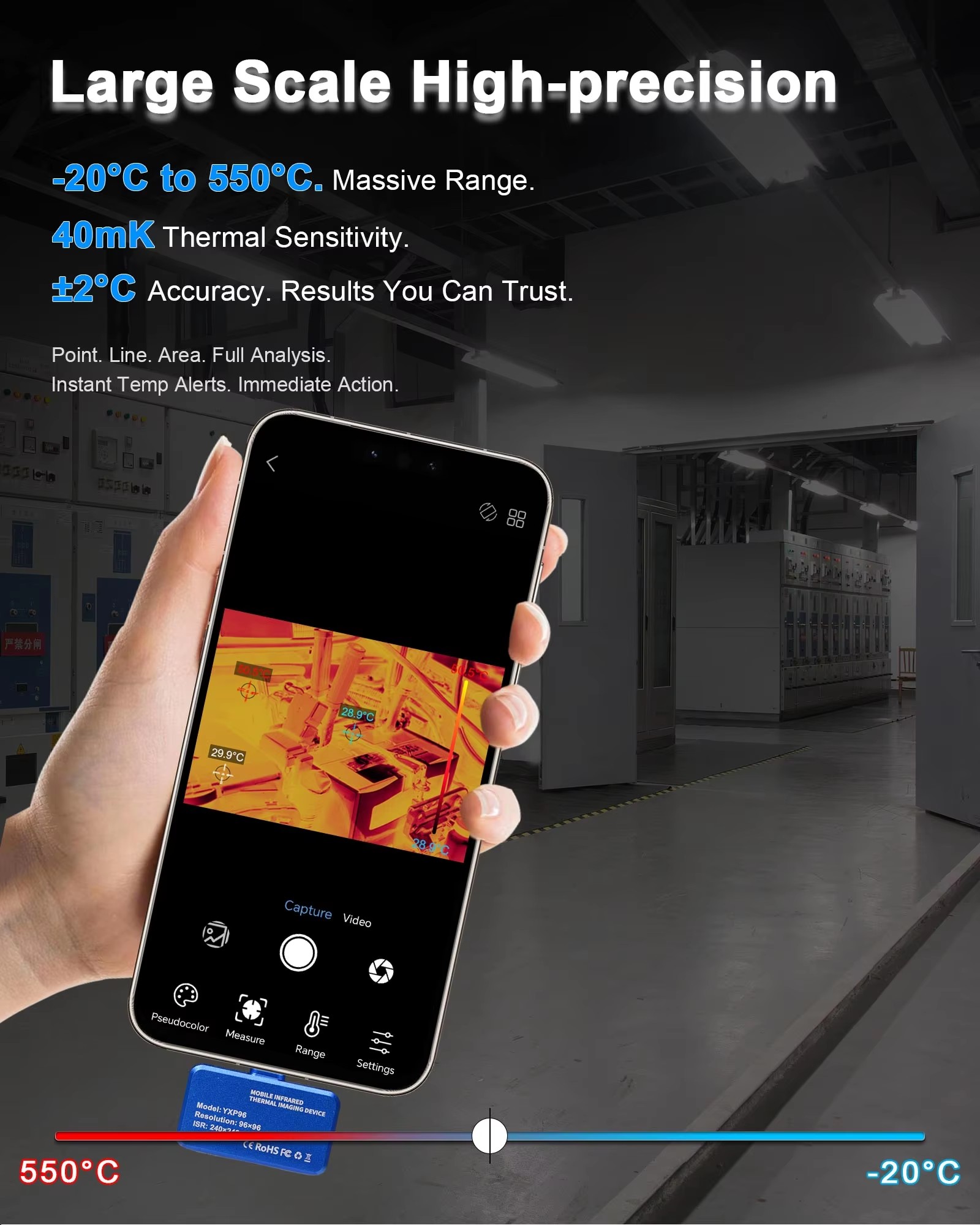 Telefon için Termal Kamera 96x - Thermal Imaging Camera Pcb Repair incelemesi ve fiyatı