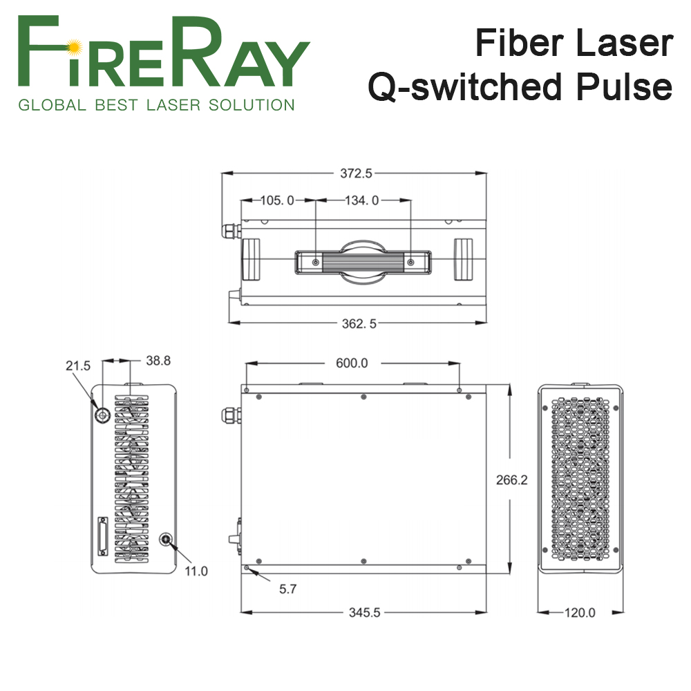 FireRay MAX Q-switched Darbeli - Fiber Laser Marking Machine 30W incelemesi ve fiyatı