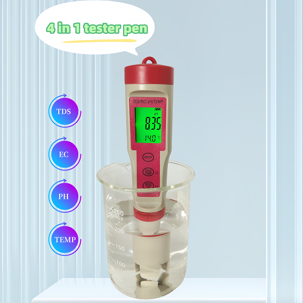 4'ü 1 Arada Arka Işıklı pH Met - Ph Meter Digital Water Tester incelemesi ve fiyatı