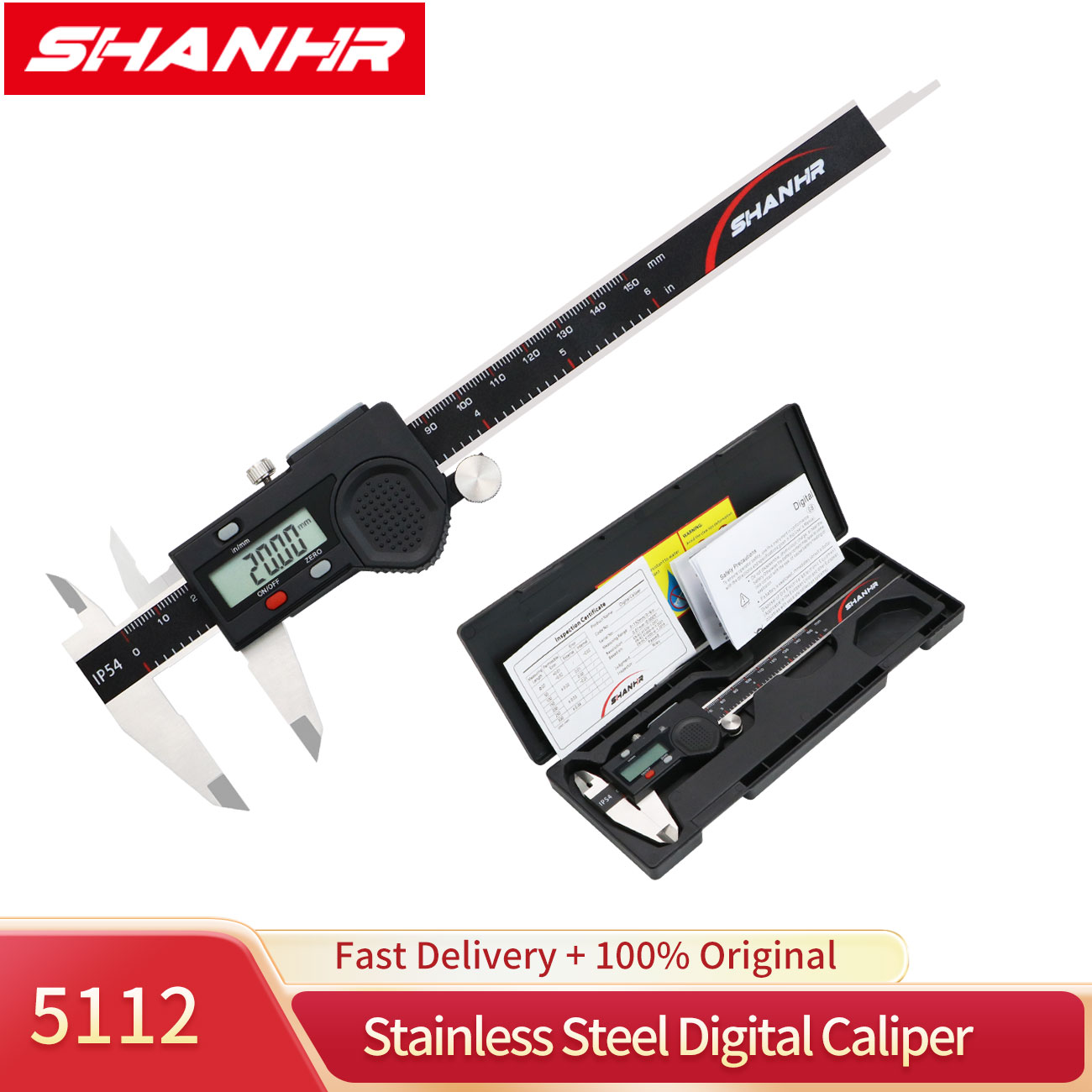SHANHR Elektronik Kumpas 150mm - Digital Caliper 150Mm Stainless Steel incelemesi ve fiyatı