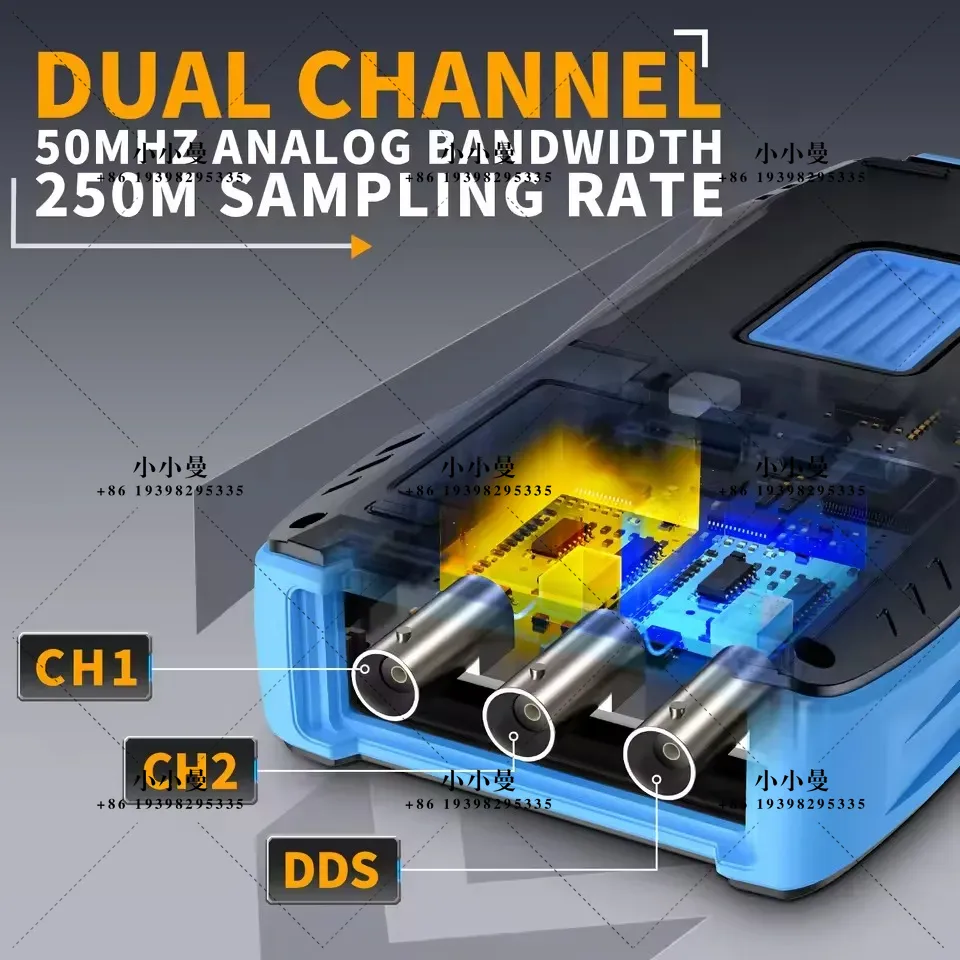 FNIRSI 2C23T10MHz, 2C53T 50MHz - Fnirsi Digital Oscilloscope Handheld incelemesi ve fiyatı