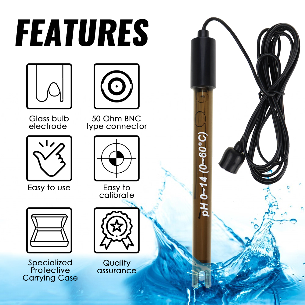 Ph Ölçer Ph Sonda Havuzu BNC T - Ph Meter Digital Water Tester incelemesi ve fiyatı