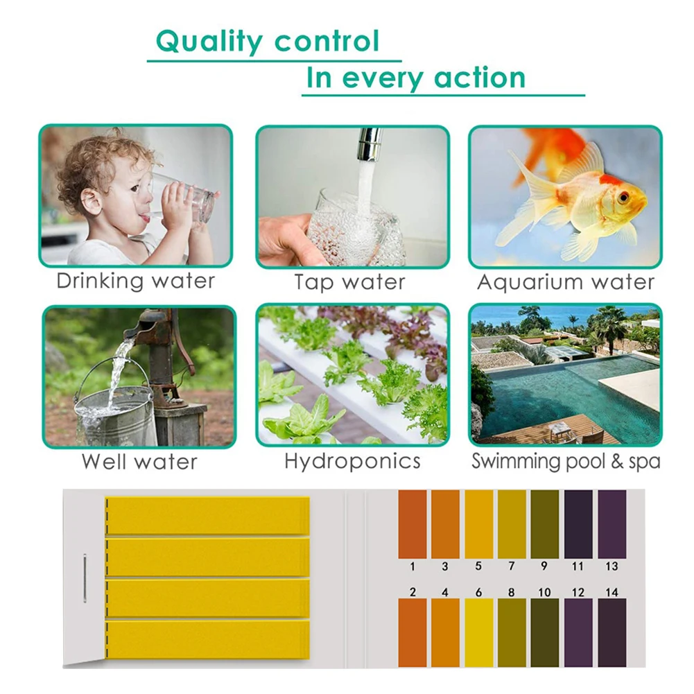 80-400 adet PH Test Şeritleri  - Ph Meter Digital Water Tester incelemesi ve fiyatı