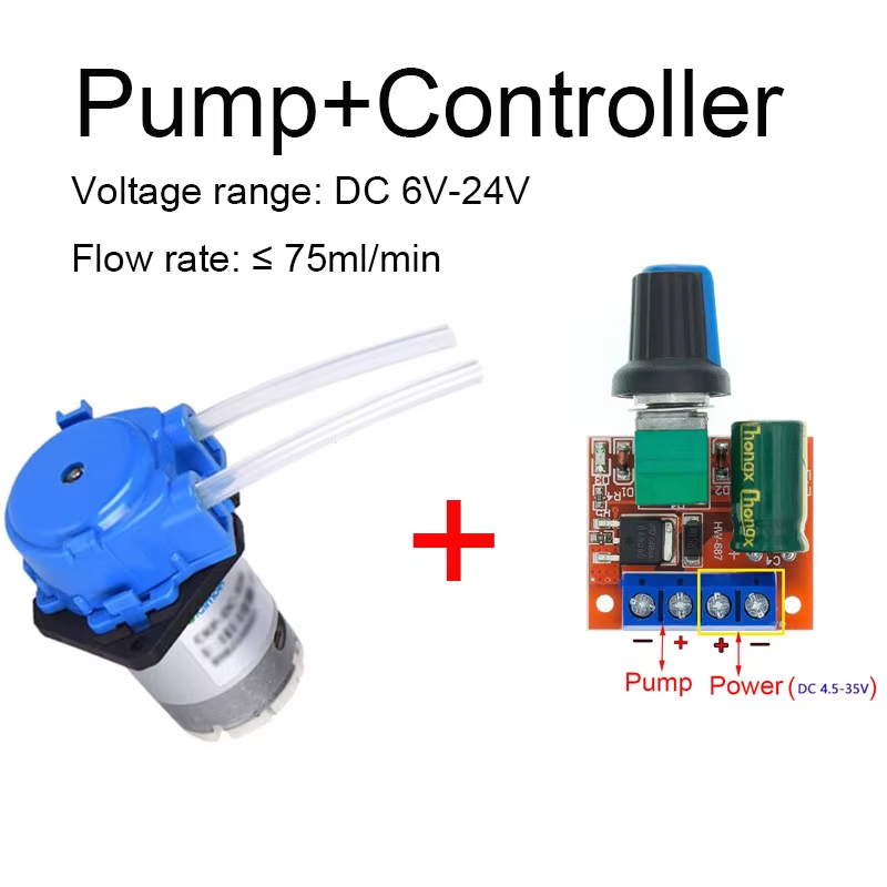 Küçük, Ayarlanabilir Peristalt - Mini Peristaltic Pump 12V incelemesi ve fiyatı